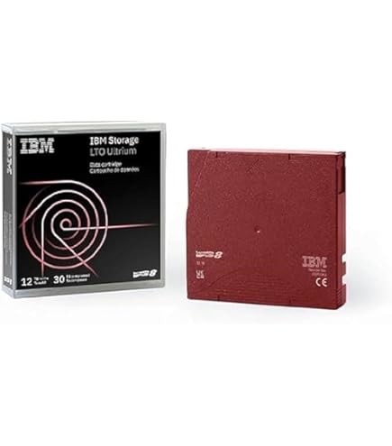 Amazon | IBM LTO8 Ultrium データカートリッジ バックアップテープ